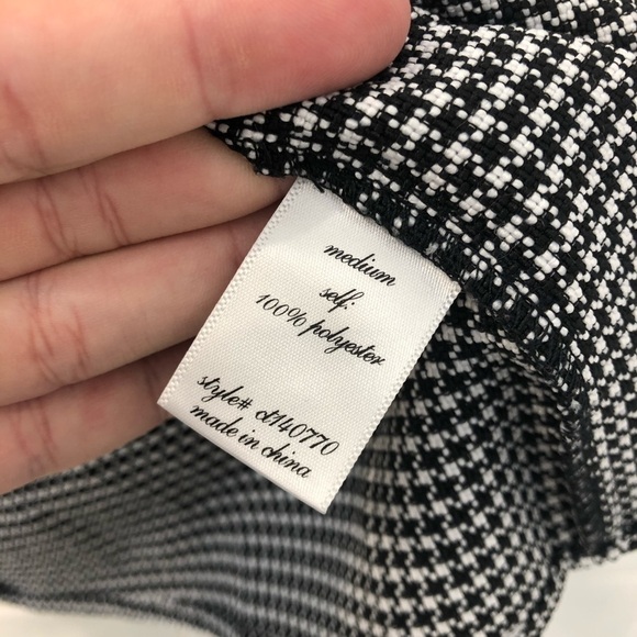 HARPER houndstooth crop top - Picture 5 of 7